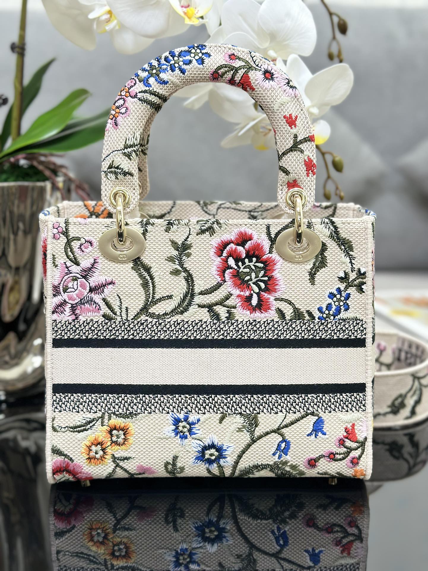 Dior Lady D-Lite M0565 (5) 24 x 20 x 11cm