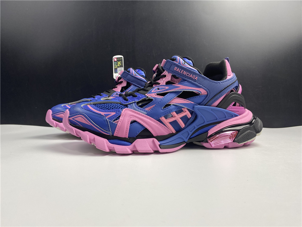 Balenciaga track 2.0 pink/blue
