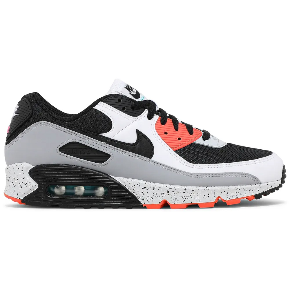 Nike Air Max 90 White Orange Black DC9845-100
