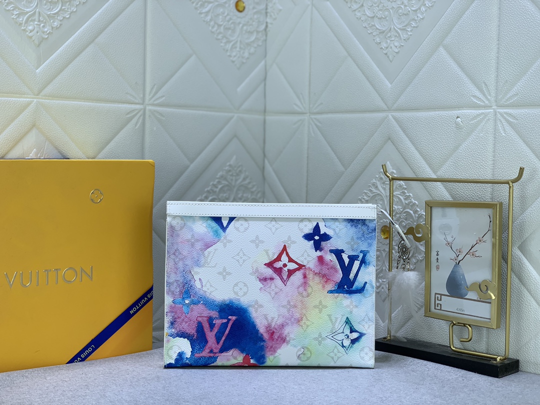 Louis Vuitton Pochette Voyage DnsNh M61692 (2) 27 x 21 x 6cm