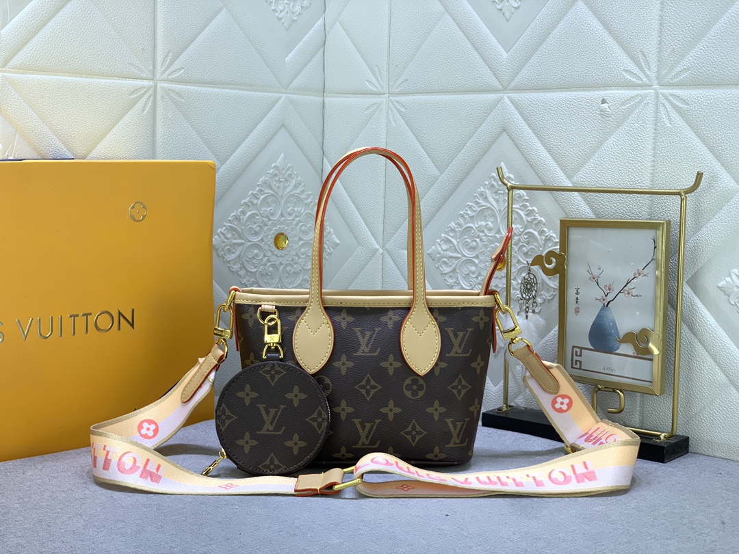 Louis Vuitton Neverfull BB M46705 (2) 24x14x9cm