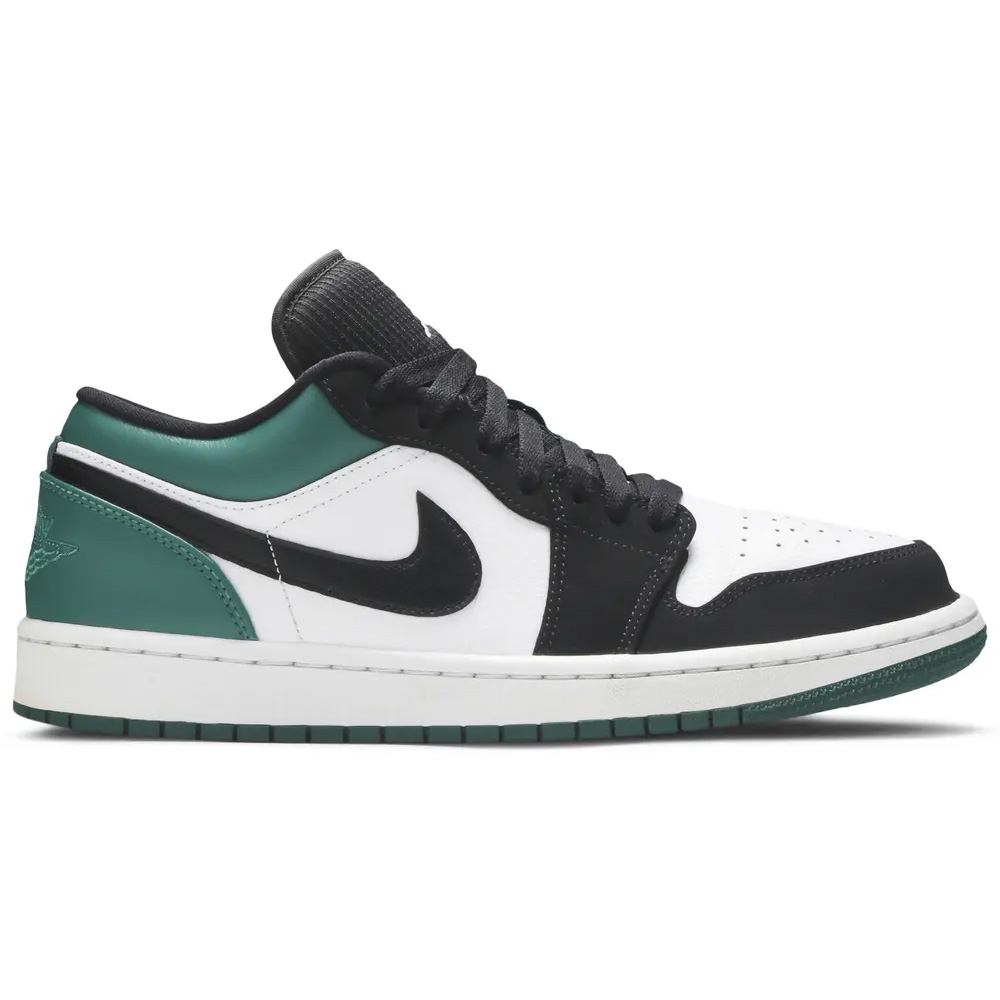 Jordan 1 Low White Black Mystic Green 553558-113