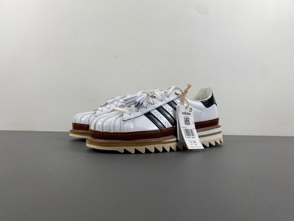 Adidas Superstar CLOT By Edison Chen White Crystal Sand IH3132