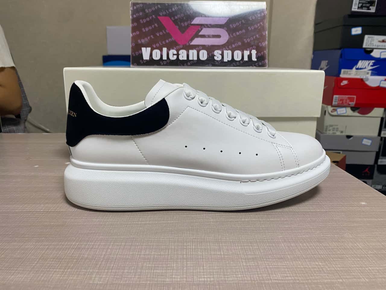 Alexander McQueen Oversized Ivory Black
