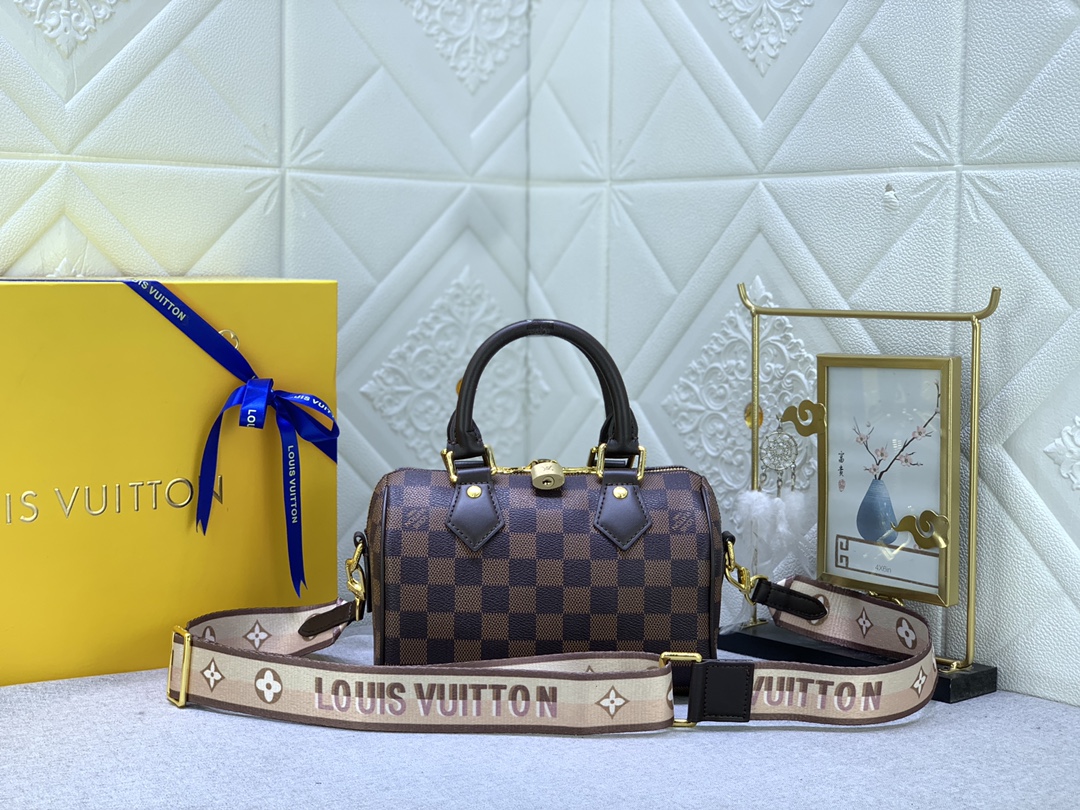 Louis Vuitton Speedy Bandoulière 20 M46222 (5) 20.5 x 13.5 x 12cm