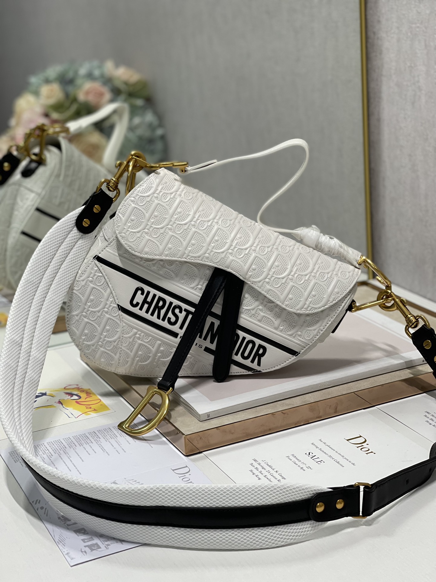 Dior Saddle Bag 0446 (3) 25cm