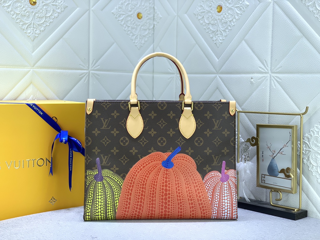 Louis Vuitton x YK OnTheGo M46466 35 x 27 x 14cm