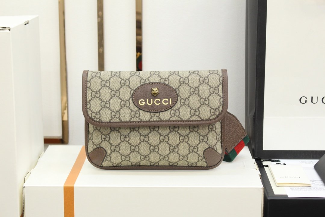 GUCCI Totem GG Superme 489617 20*13*2.4cm