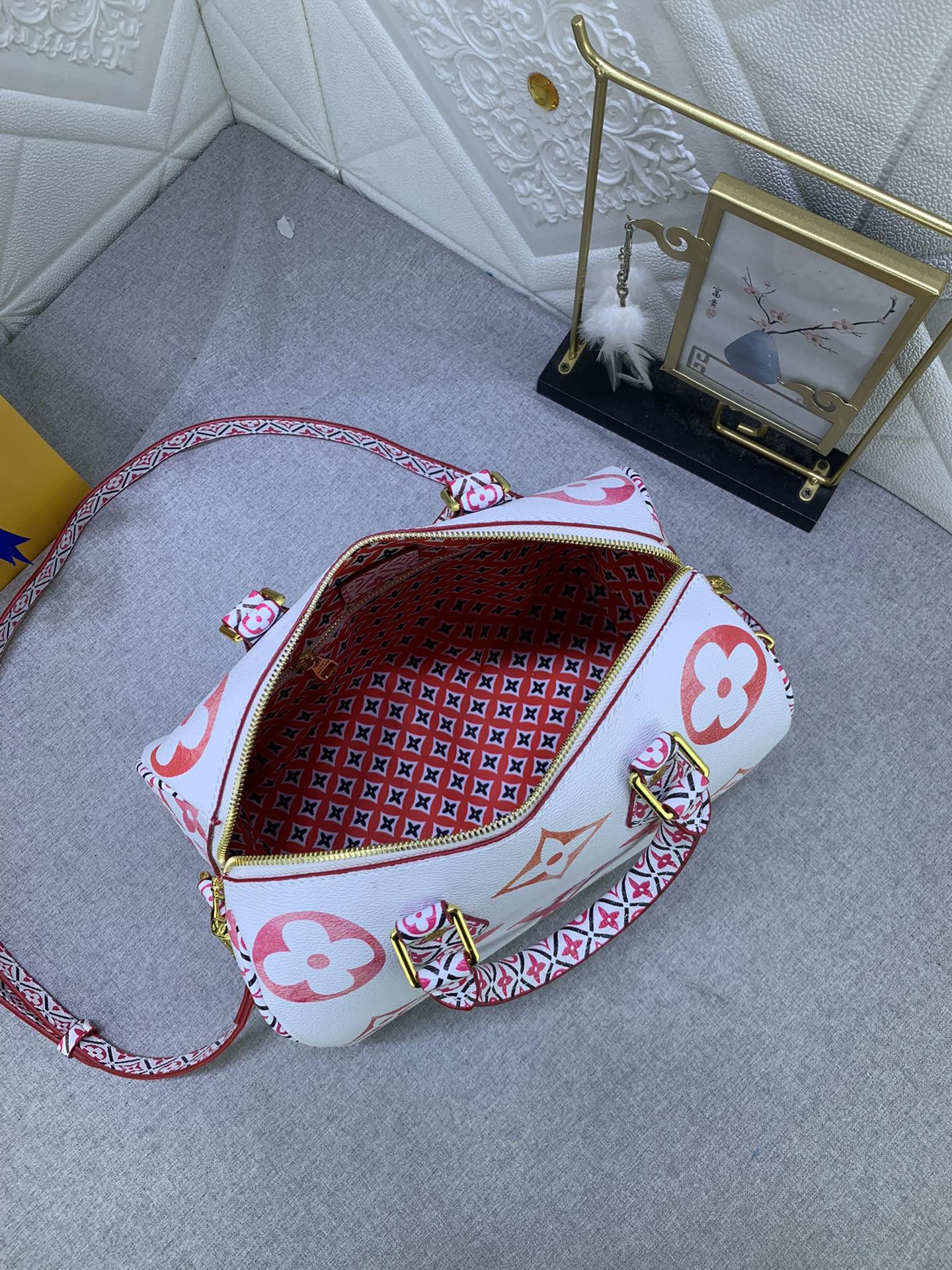 Louis Vuitton SPEEDY BANDOULIèRE 25 M23073 25x19x15cm