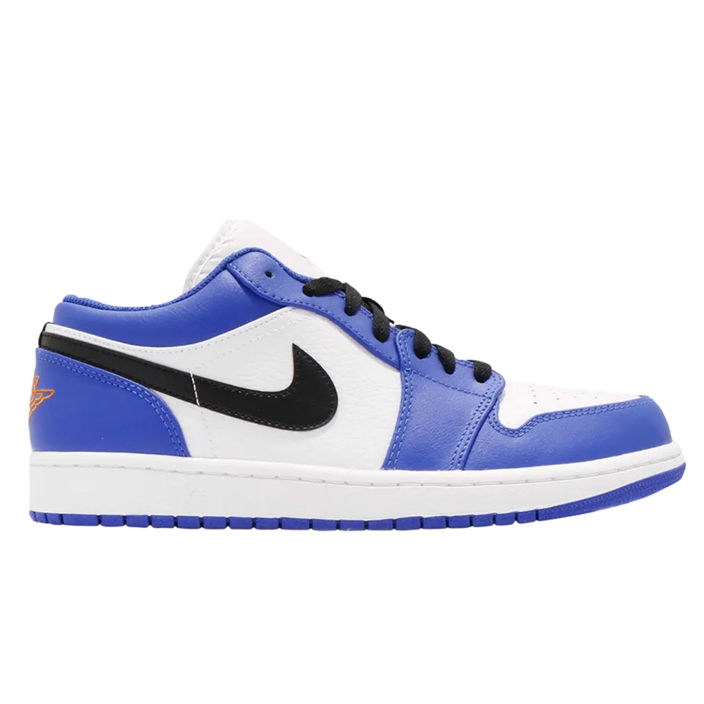 Jordan 1 Low Hyper Royal Orange Peel 553558-401