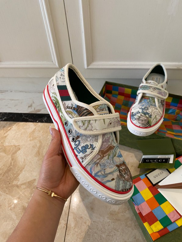 Gucci Tennis 1977 sneakers Brown Mix color