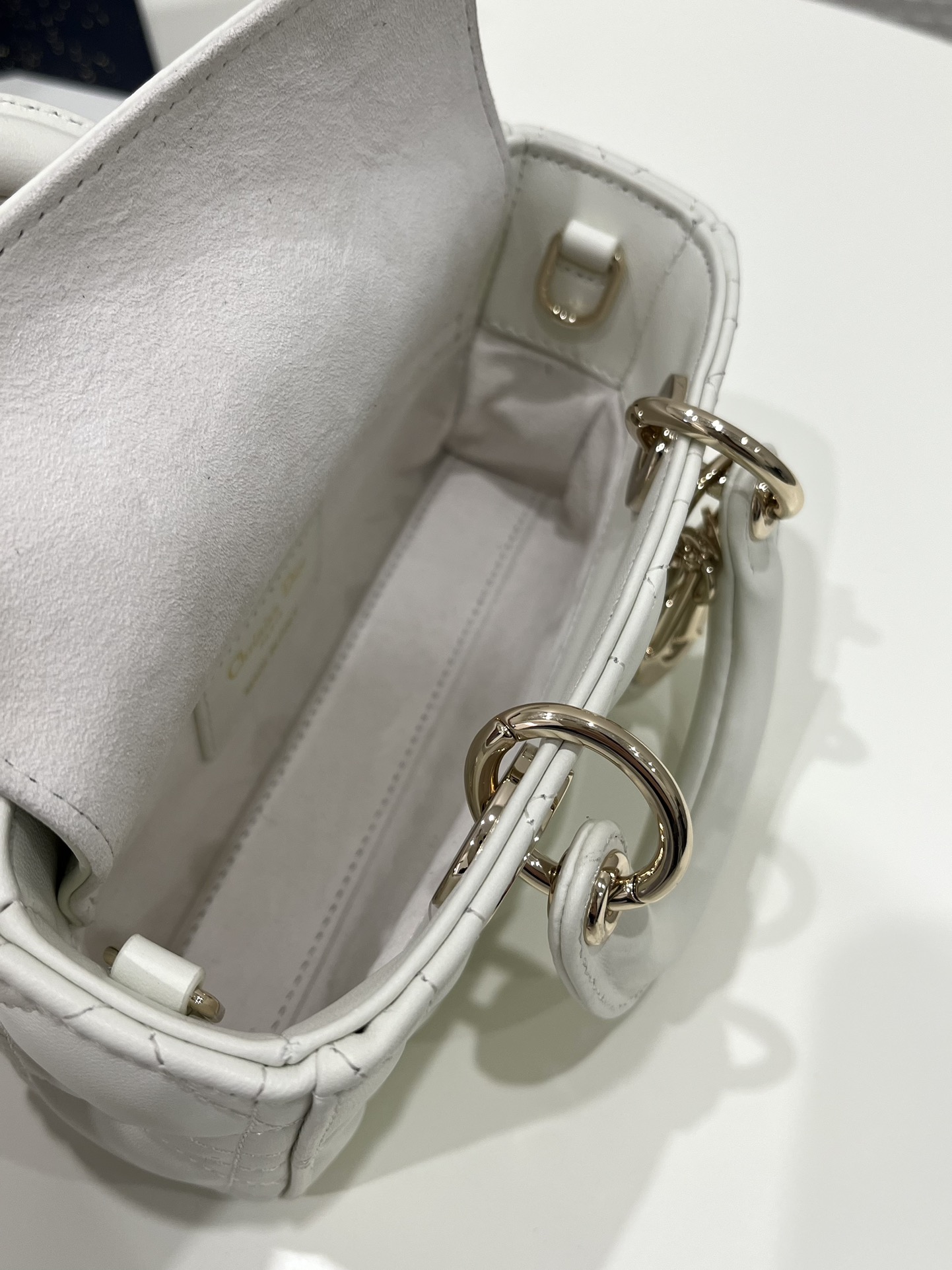 Dior-joy Micro Mini White 16*5*9cm