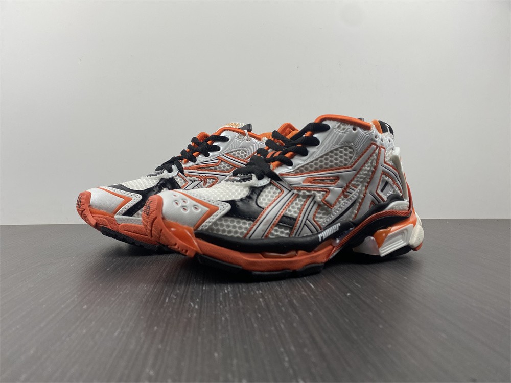 Balenciaga Runner Year Of The Tiger Mesh & Nylon White / Orange / Black