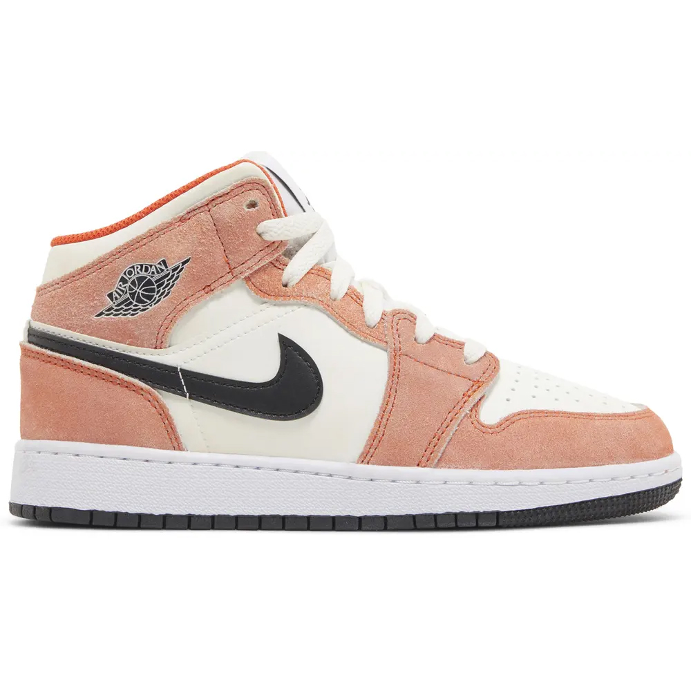 Jordan 1 Mid SE Orange Suede  DV1336-800