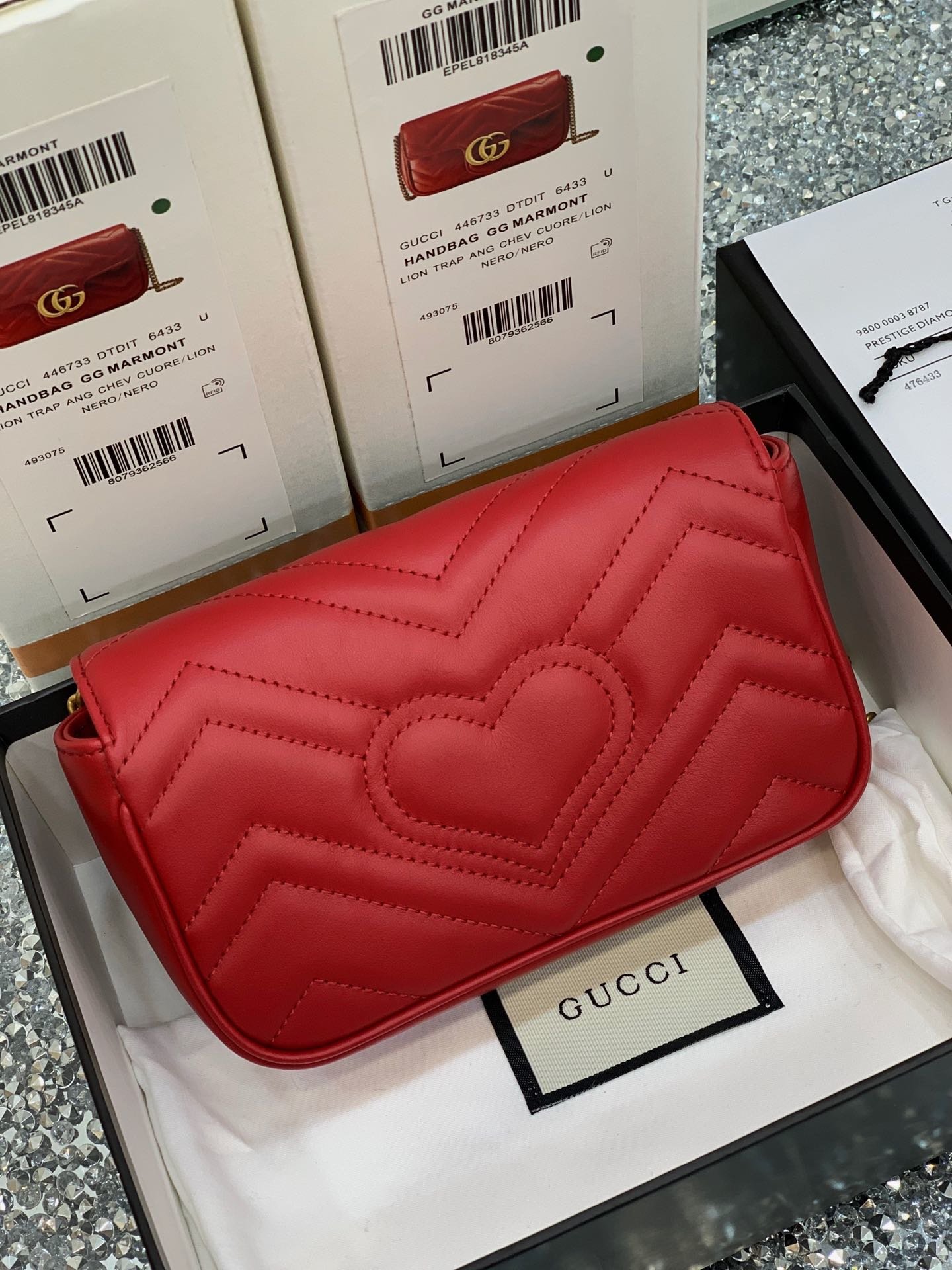GUCCI Marmont Mini 476433 16.5*10*5cm
