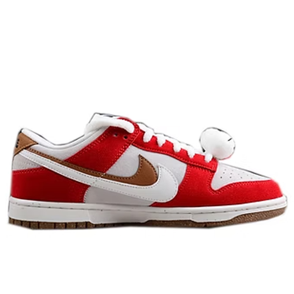 Dunk Low SE 85 Merry Christmas Red/White/Brown DO9457-112