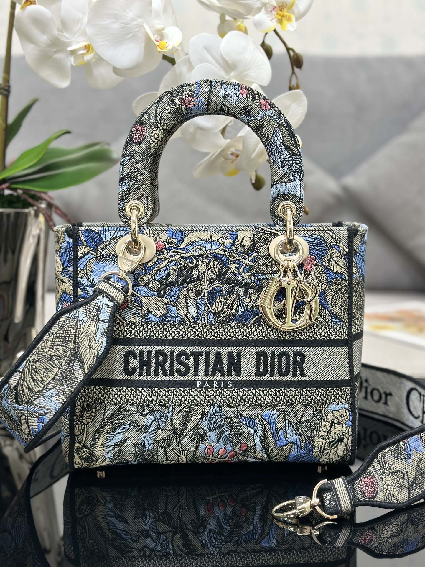 Dior Lady D-Lite M0565 (2) 24 x 20 x 11cm