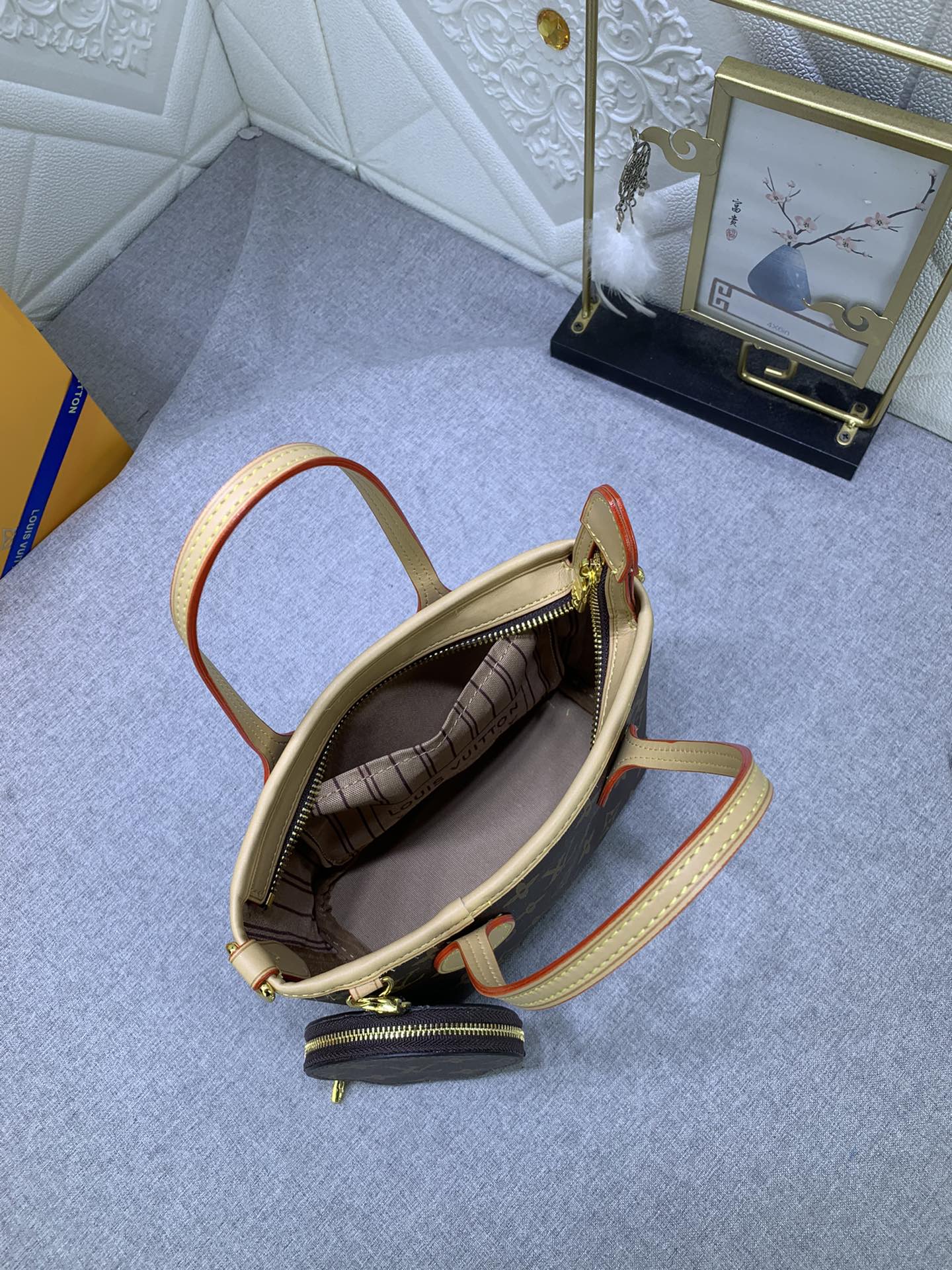 Louis Vuitton Neverfull BB M46705 (5) 24x14x9cm