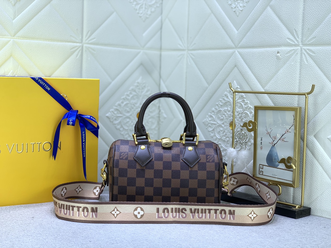 Louis Vuitton Speedy Bandoulière 20 M46222 (8) 20.5 x 13.5 x 12cm