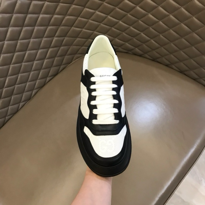 Gucci GG embossed sneakers Black White