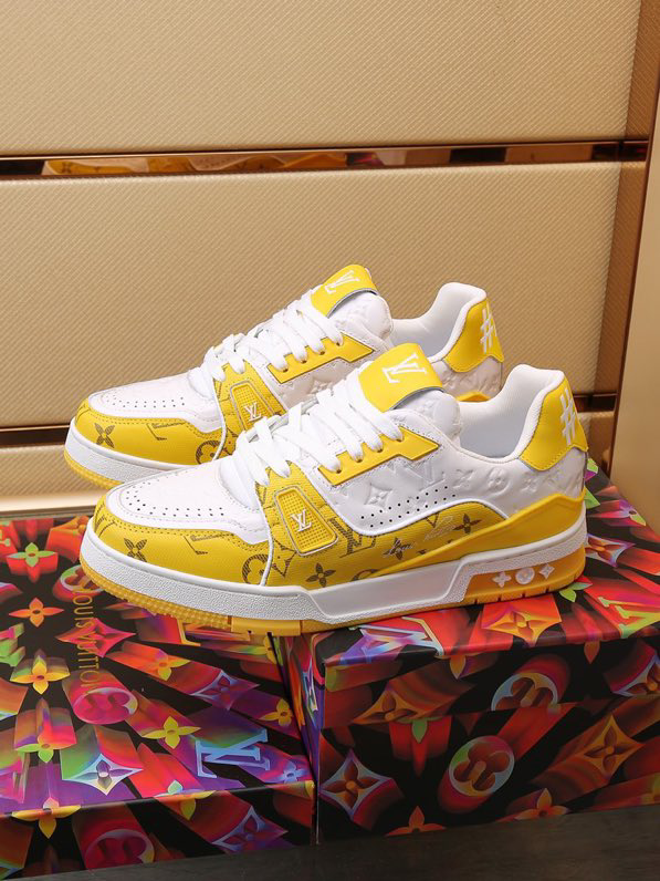 Louis Vuitton Trainer Yellow