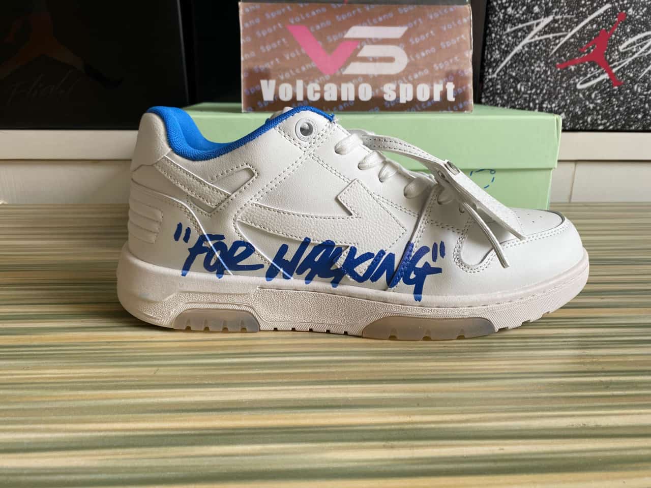 Off-White Out of Office Low 'For Walking - White Blue'