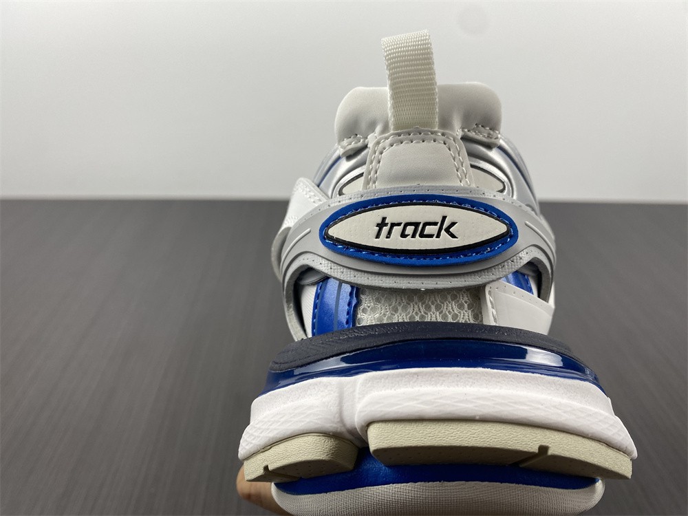 Balenciaga Track Sneaker White, Blue & Grey,