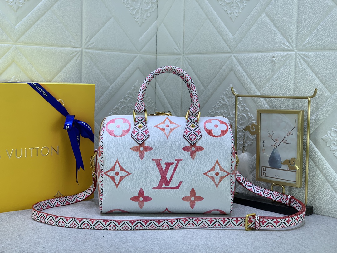 Louis Vuitton SPEEDY BANDOULIèRE 25 M23073 25x19x15cm