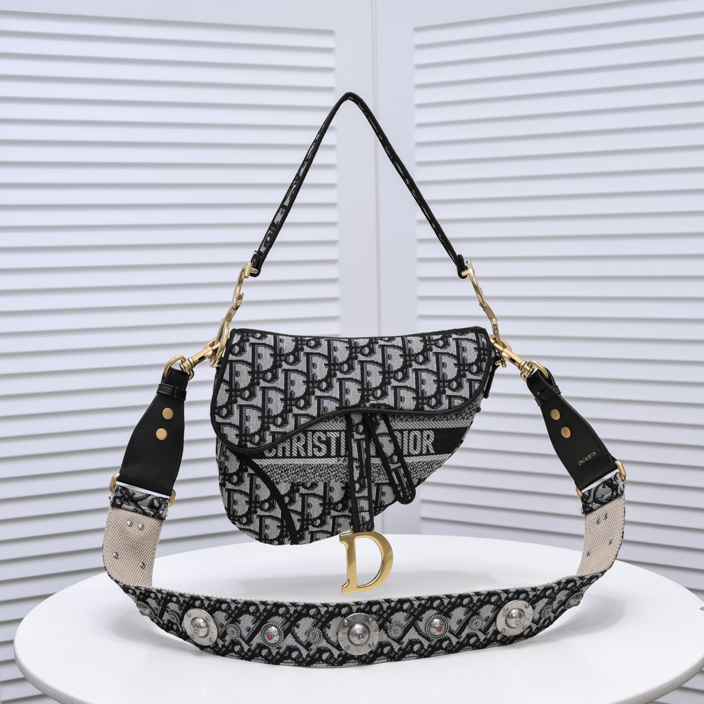 Dior Saddle Bag 9921-2 (2) 25.5x20x6.5cm