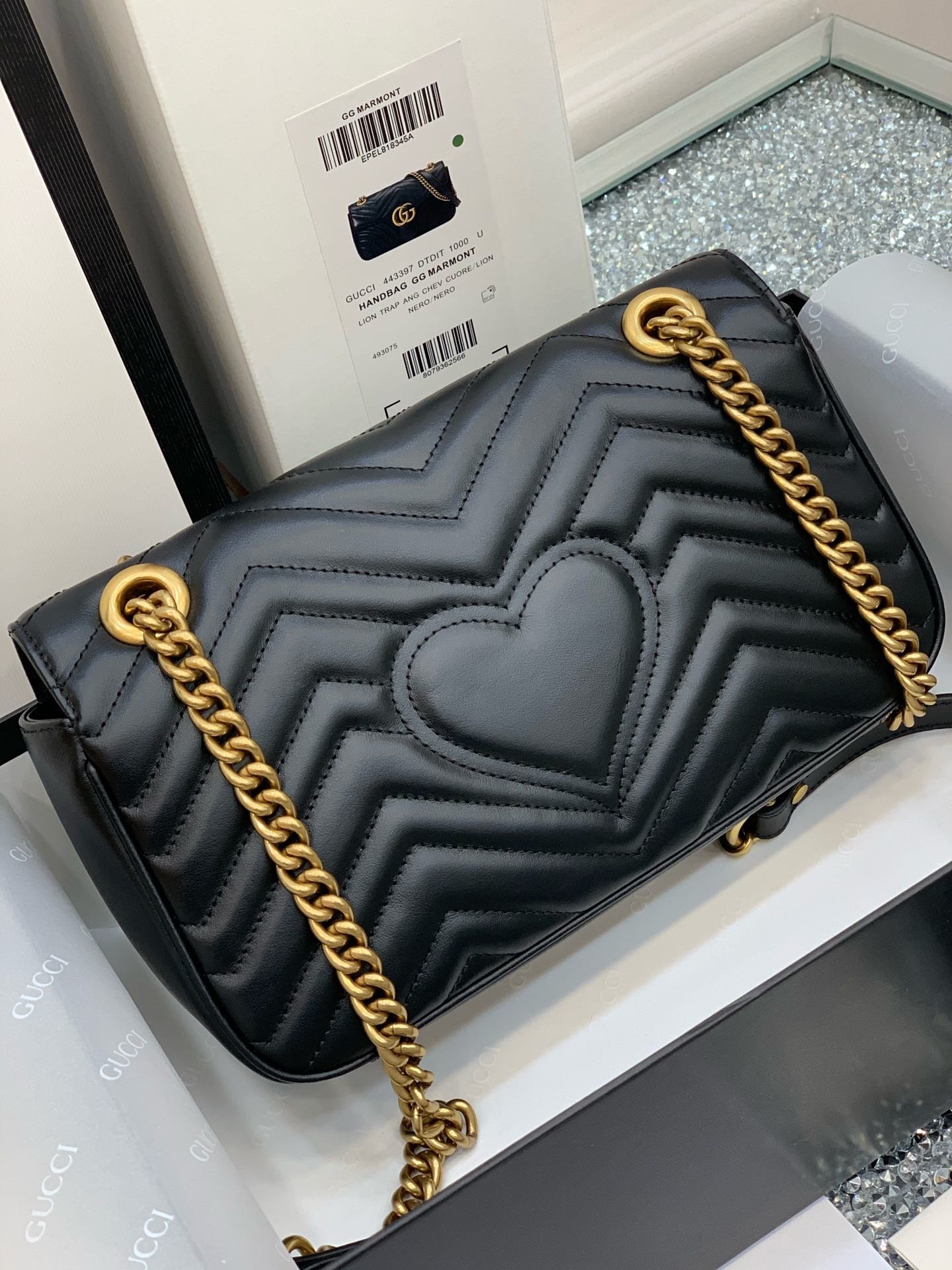 GUCCI Marmont 443497 26*15*7cm