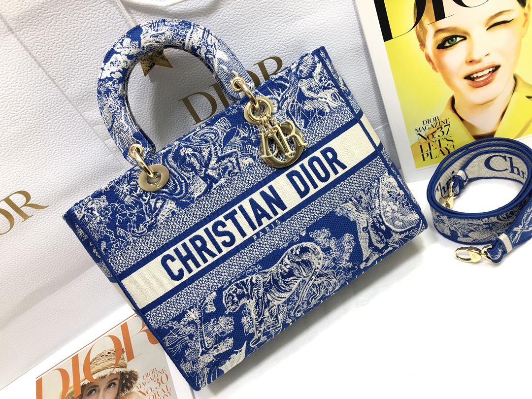 Dior Lady D-Lite M0566(2) 32 x 25 x 11cm