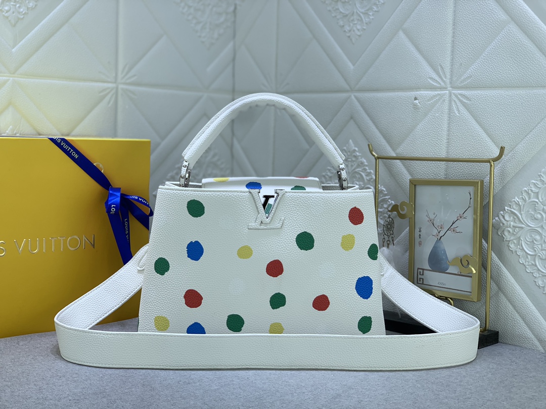 Louis Vuitton x YK Capucines M21663 (4) 31.5x20x11cm