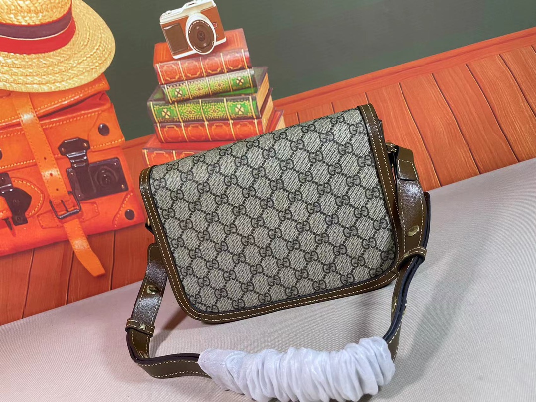 GUCCI 1995 Horsebit Bag 602204 25*18*8cm