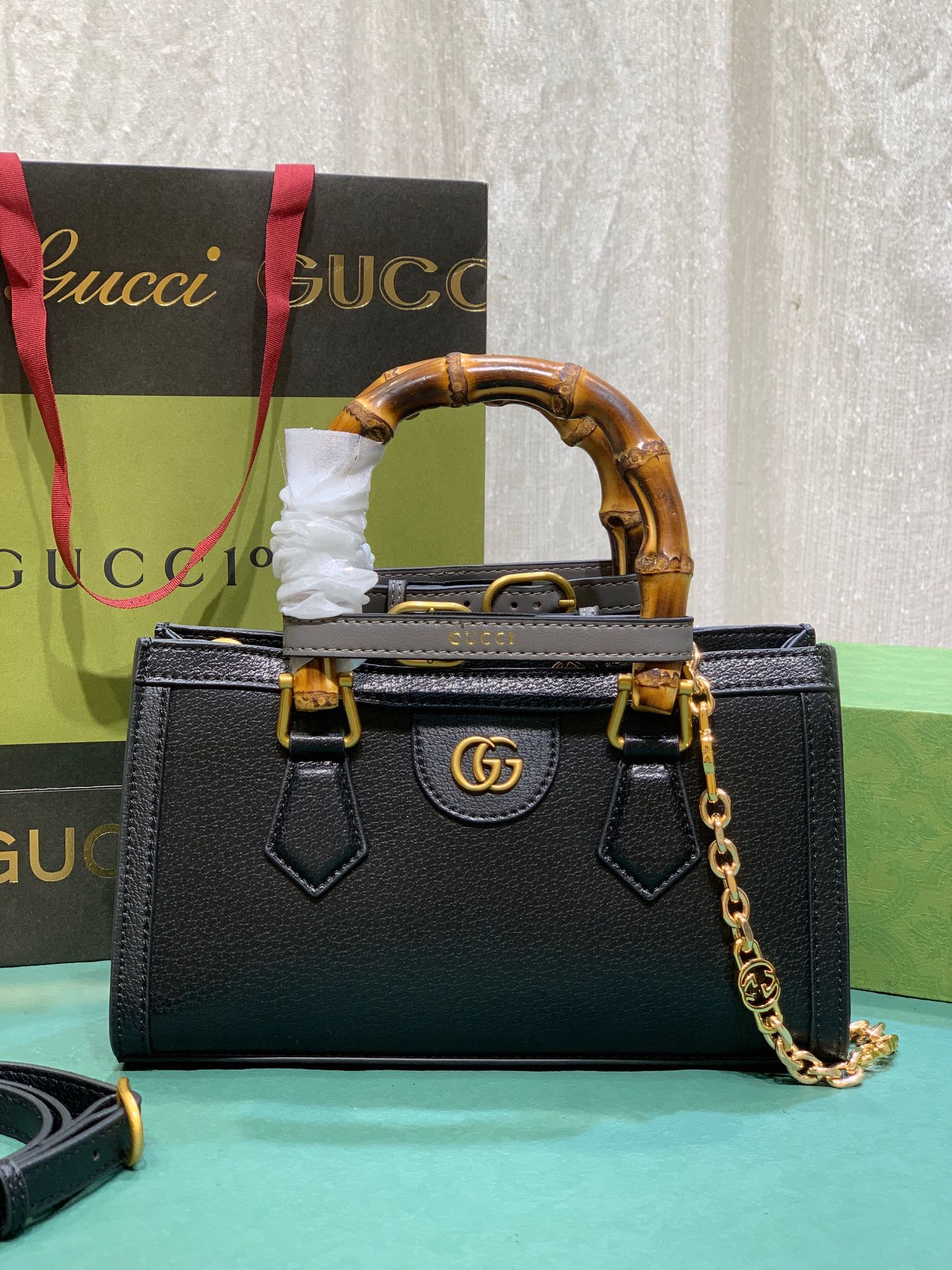 Gucc Diana 735153 27*15.5*11cm
