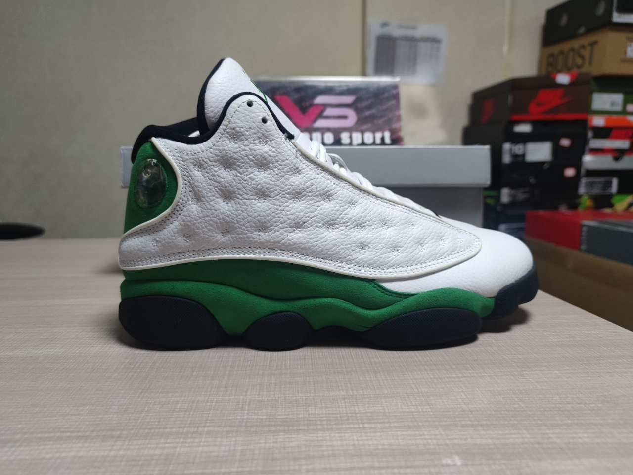 Jordan 13 Retro White Lucky Green DB6537-113