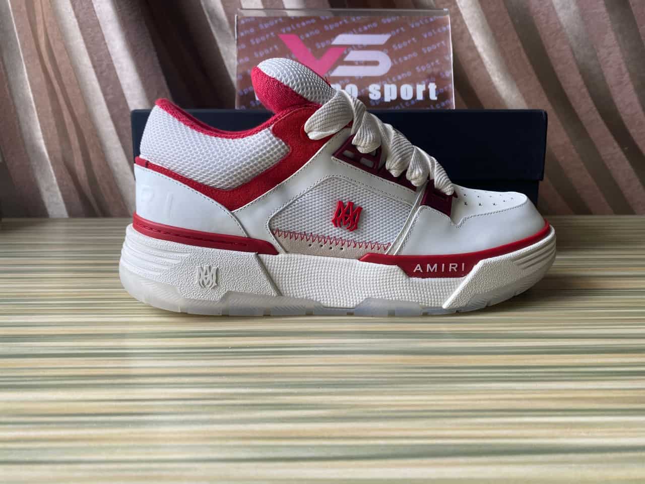 Amiri MA-1 'White Red'