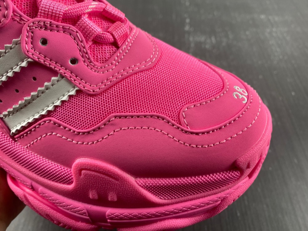 Balenciaga Women's Triple S Pink Sneakers New