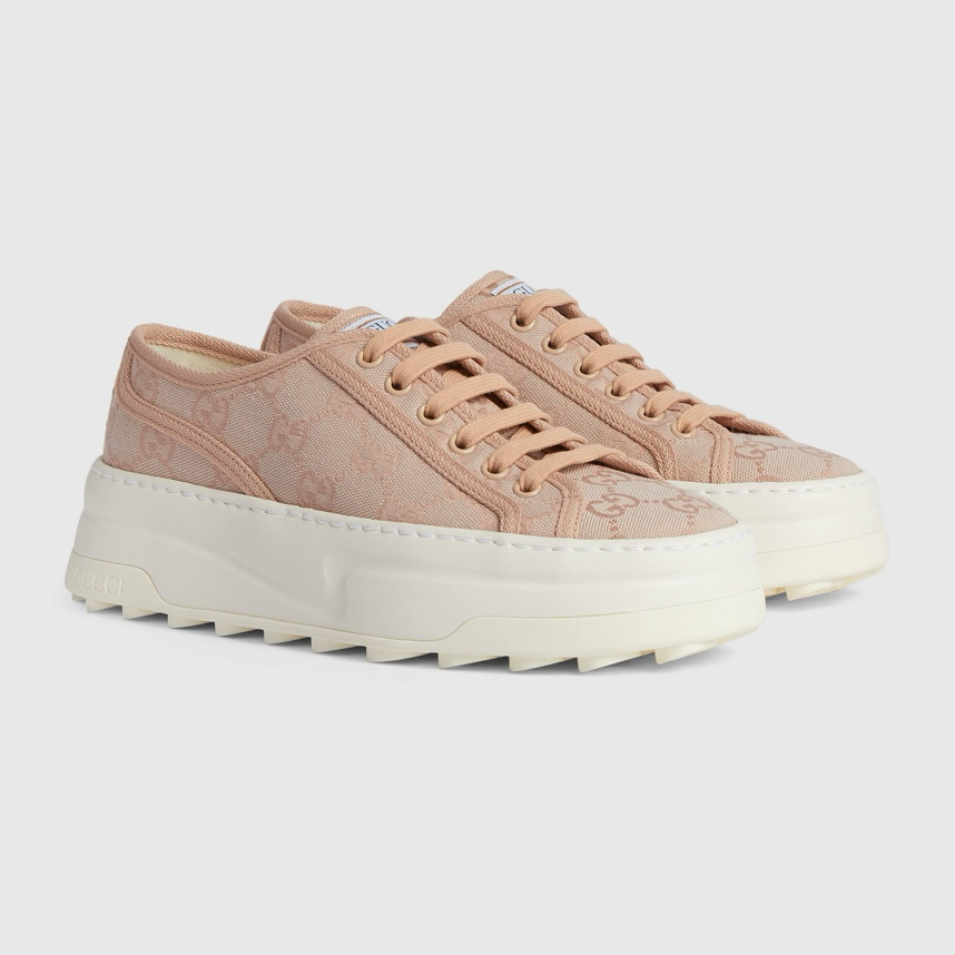 Gucci GG Chunky Sole Sneakers Pink