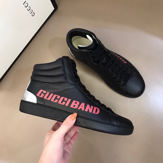Gucci Ace High-Top Black