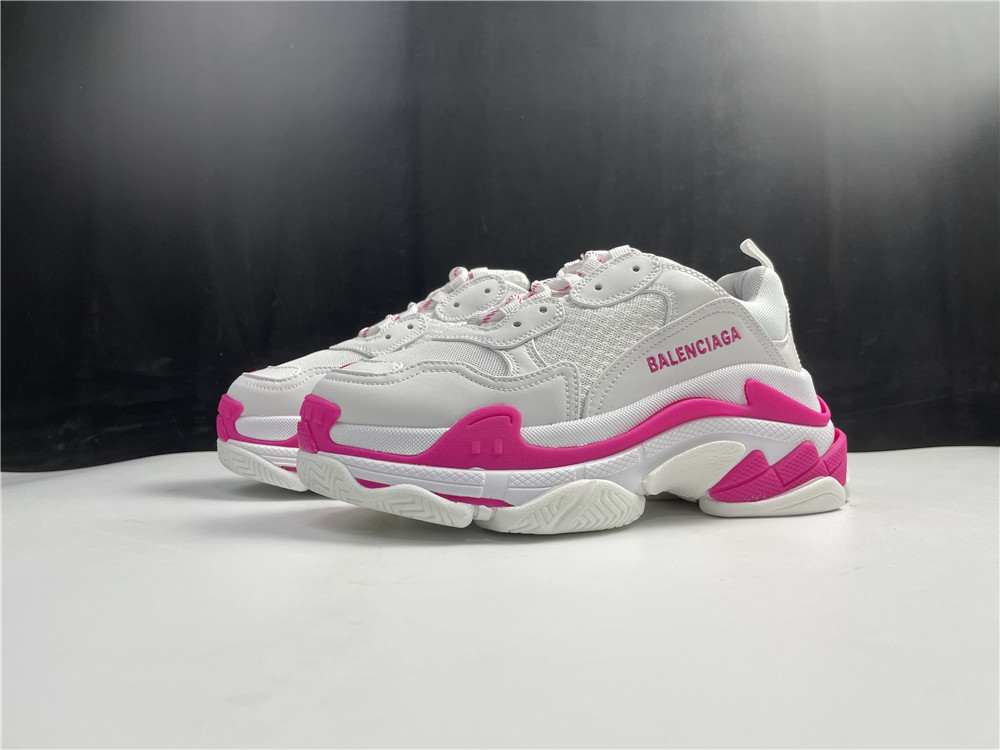 Balenciaga Triple S Pink And White