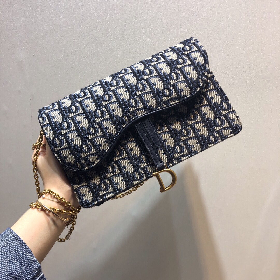 Dior Saddle Oblique 6680 22*14*5cm