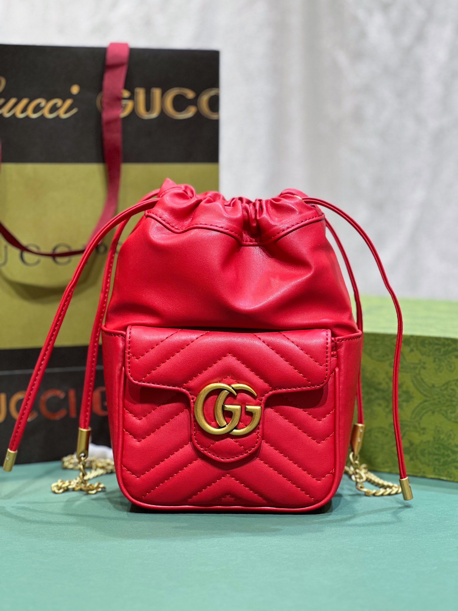 Gucci 746433 14.5x20x7.5cm