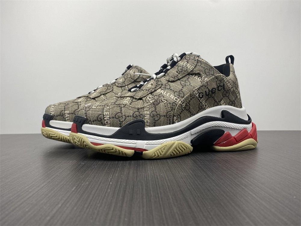 Gucci x Balenciaga Triple S Sneaker 'The Hacker Project' | Brown | Men's