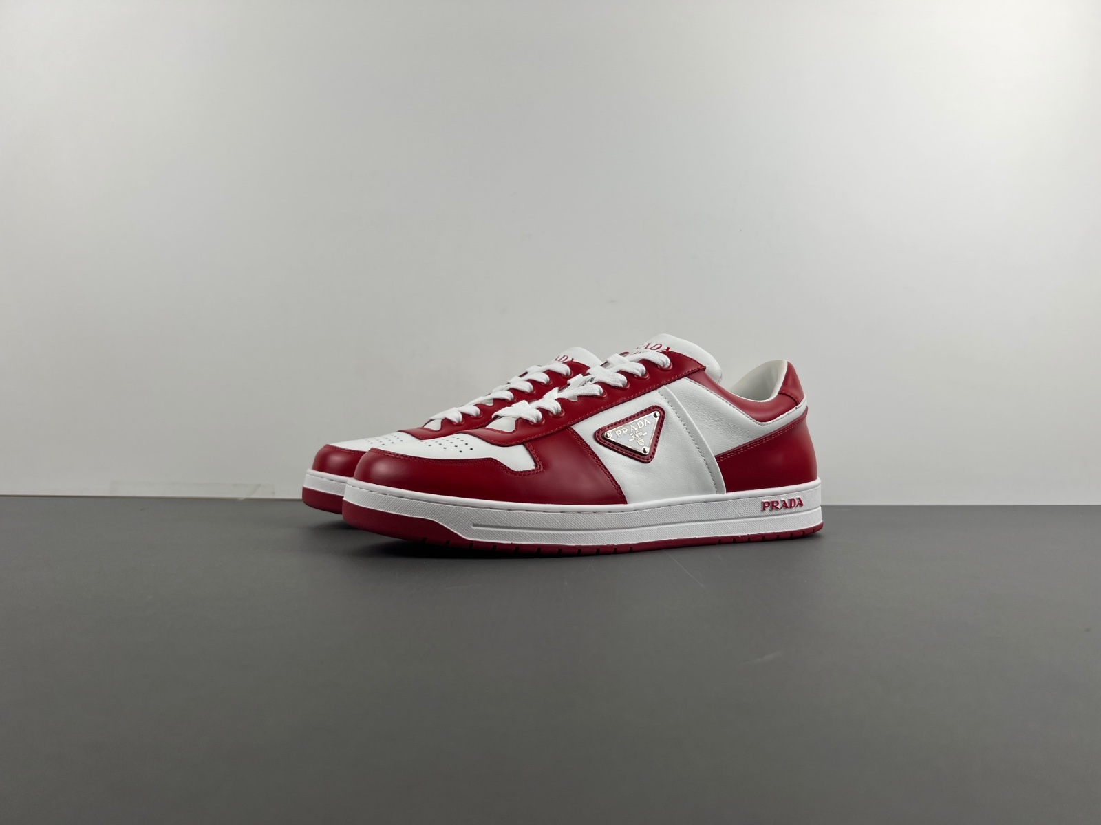 Prada Downtown Sneaker Red