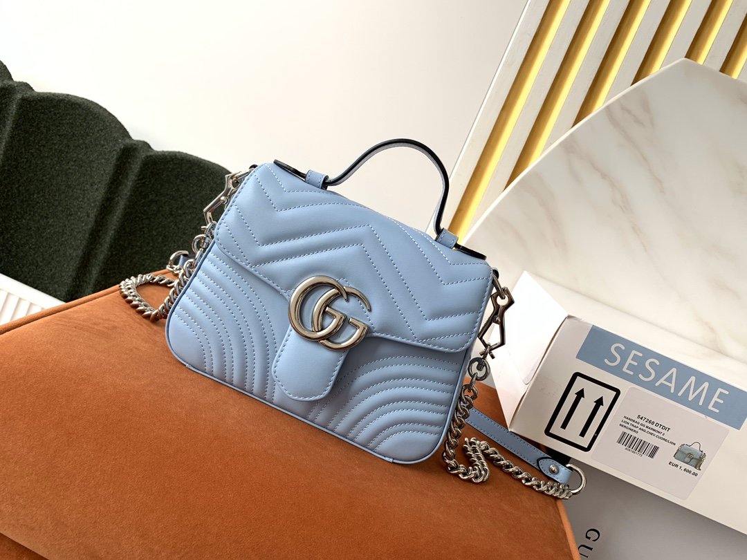GUCCI Marmont 583571 21x15.5x8cm