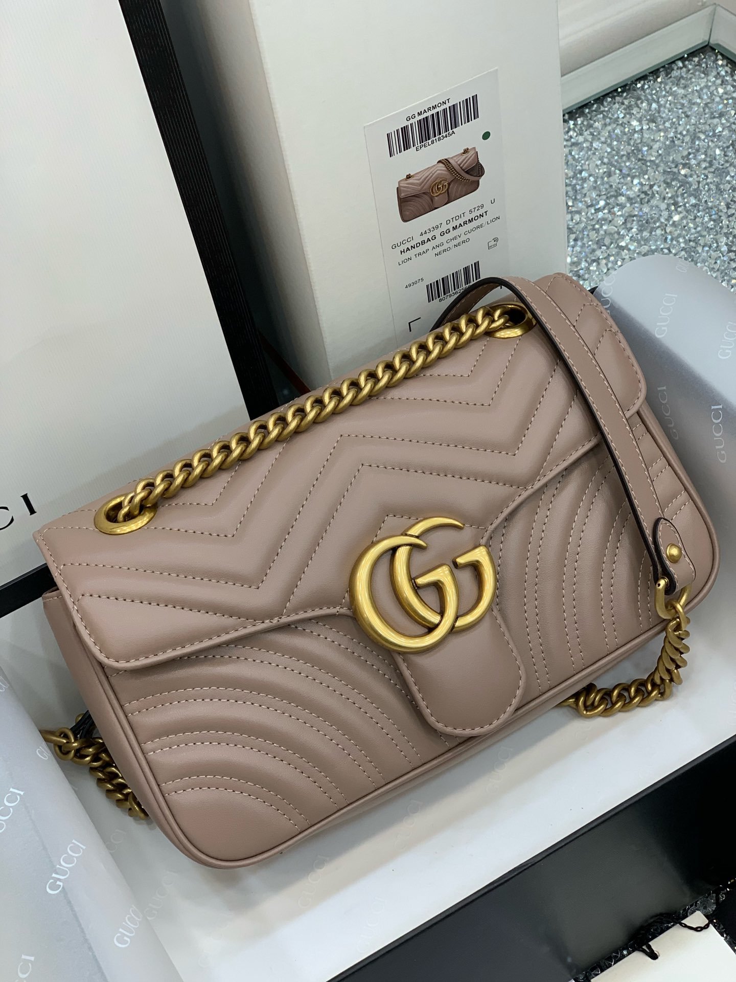 GUCCI Marmont 443497 26*15*7cm