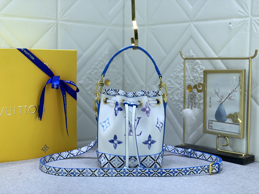 Louis Vuitton Nano Noé M82386 (2) 13.0 x 16.0 x 10.0 cm