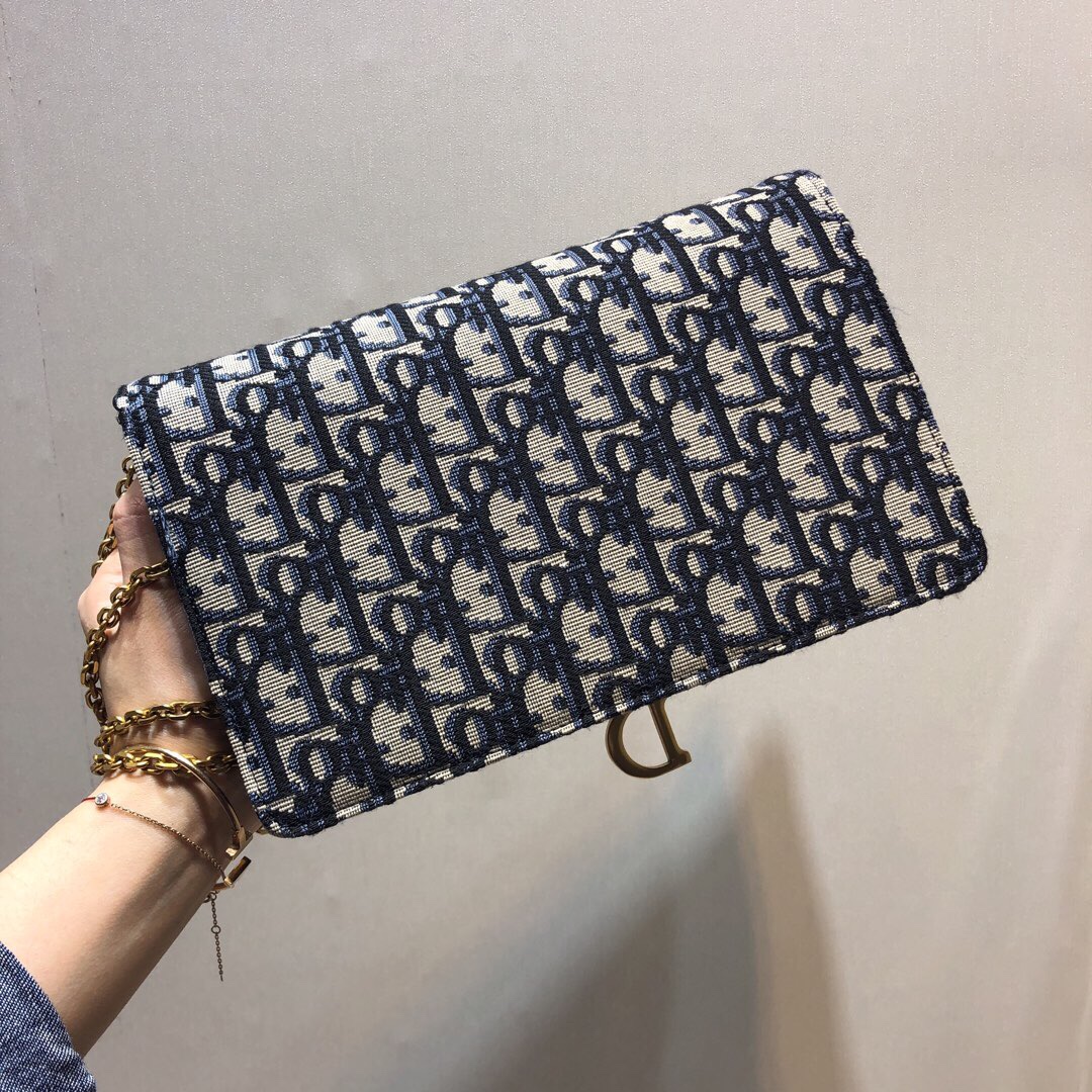 Dior Saddle Oblique 6680 22*14*5cm