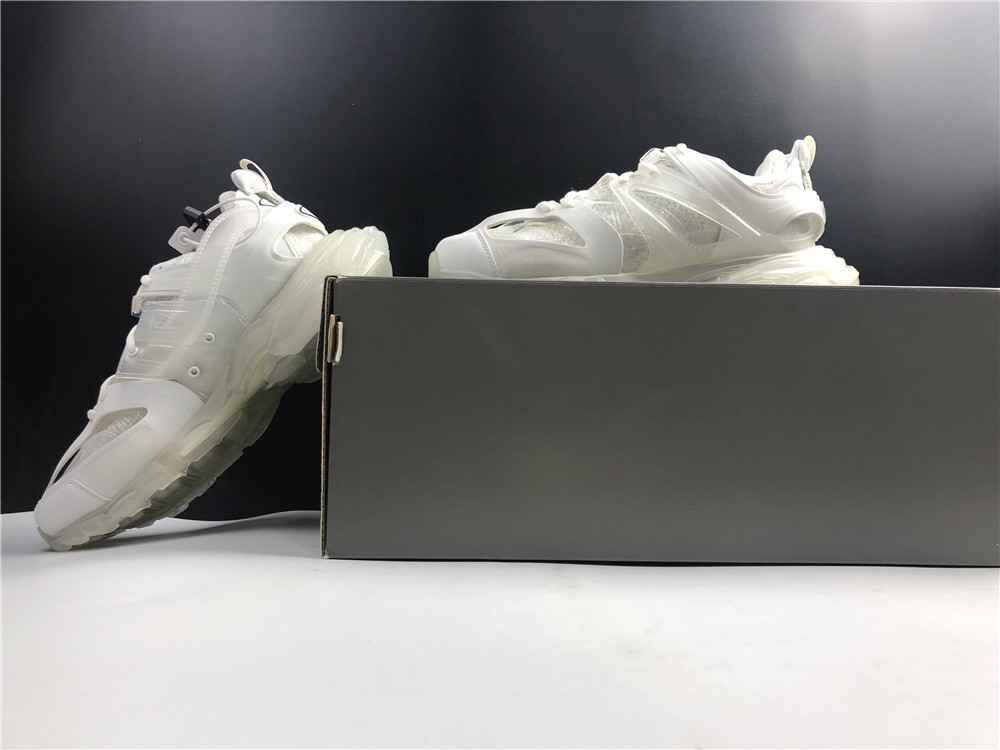 Balenciaga Track White Clear Sole Lowtop Sneaker 647742