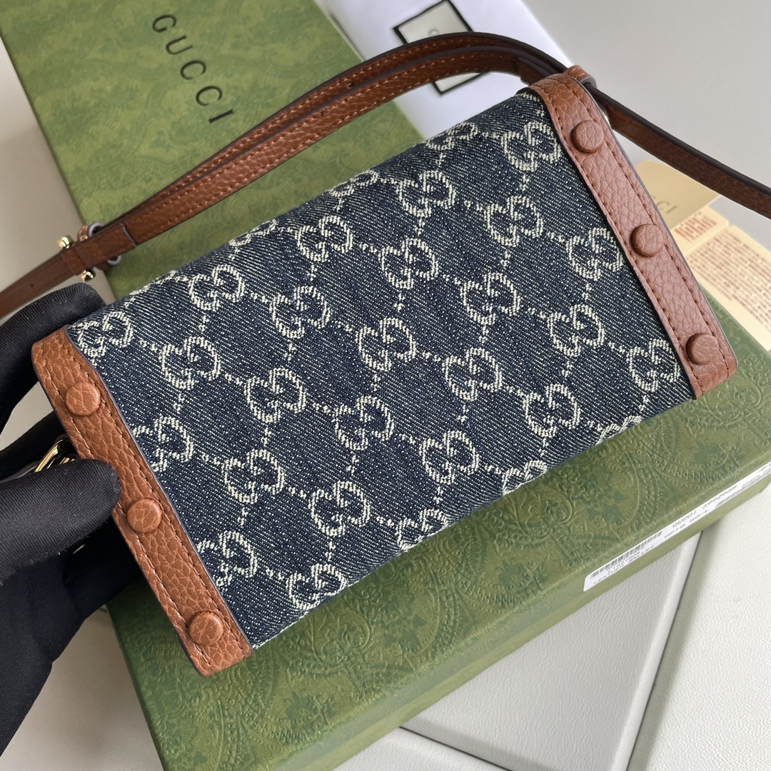 Gucci GGHorsebit1955 699296 18*12*5cm